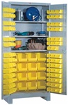 1156 All Welded Shelf-Bin Cabinet | Lyon Shelving and Workspace Products from Steel Shelving USA