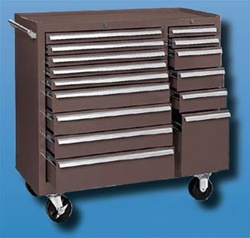 Model 315X 15 Drawer Heavy Duty Maintenance Cart | Kennedy Cabinets and Drawers from Steel Shelving USA