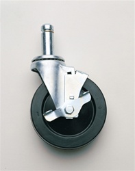 5MB Metro Stem/Swivel Caster with Brake | Metro Shelving, Wire Parts and Accessories from Steel Shelving USA