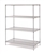 J1860-54C Chrome Wire Shelving Unit 54"High | Olympic Wire Shelving from Steel Shelving USA