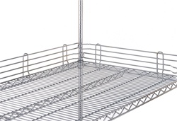 JL54-4C Olympic 4" High Ledge x 54"L | Olympic Wire Shelving from Steel Shelving USA