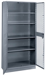 1151B Lyon All Welded Visible Storage Cabinet | Lyon Shelving and Workspace Products from Steel Shelving USA