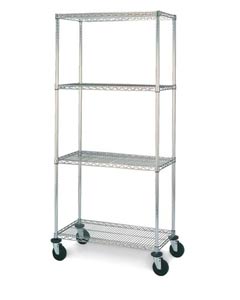 Olympic Chrome Wire Cart