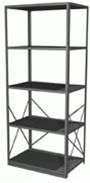 Borroughs Open Style Steel Starter | Borroughs Shelves and Accessories from Steel Shelving USA