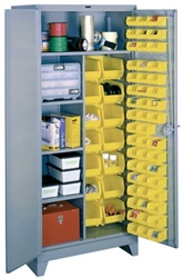 1122 All Welded Combination-Bin Cabinet | Lyon Shelving and Workspace Products from Steel Shelving USA