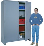 1145 Heavy Duty Storage Cabinet Full Height | Lyon Shelving and Workspace Products from Steel Shelving USA