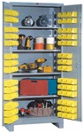 1155 All Welded Shelf-Bin Cabinet | Lyon Shelving and Workspace Products from Steel Shelving USA