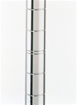 33UPS Metro Stainless Steel Mobile Post | Metro Shelving, Wire Parts and Accessories from Steel Shelving USA
