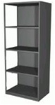 3001-3 Borroughs Closed Style Steel Add-On | Borroughs Shelves and Accessories from Steel Shelving USA