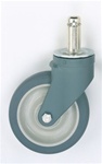 5PCXM MetroMax iQ Polymer Stem Swivel Caster Antimicrobial | Metro Shelving, MetroMax iQ Parts and Accessories from Steel Shelving USA
