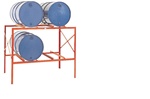 DR4 Drum Storage Rack by MECO