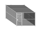 WireCrafters Welded Wire Partitions with Ceiling