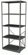 Borroughs Open Style Steel Add-On | Borroughs Shelves and Accessories from Steel Shelving USA